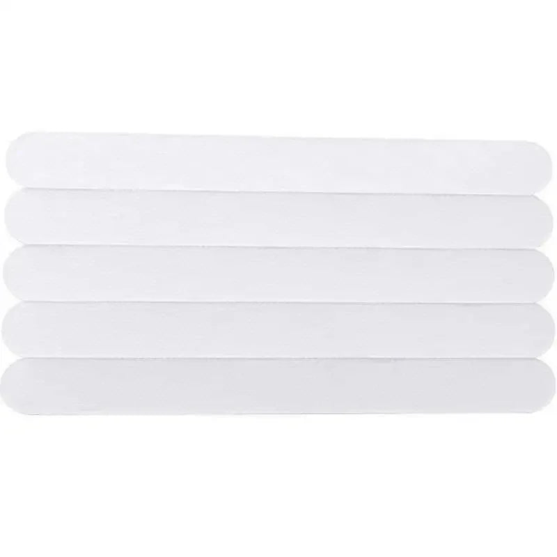 Kit de Tiras Antiderrapantes Transparentes – 5 Unidades para Banheiro, Chuveiro e Escadas